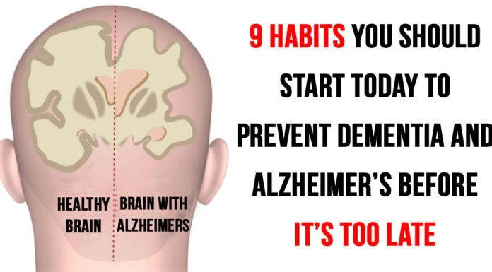 9 habits to start today in order to prevent dementia and Alzheimer’s before it’s too late