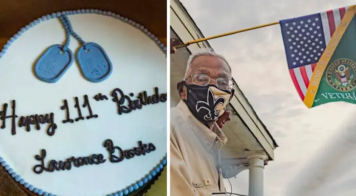 The oldest US World War II veteran turned 111 and celebrated his birthday with flyovers and 9,700 cards