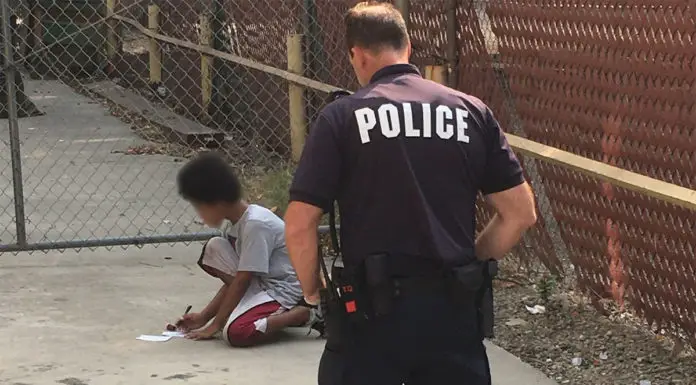 Police officer gets a call about lost and confused non-verbal autistic boy – helps him find his way home