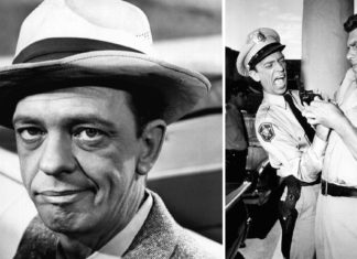 Comedian Don Knotts made his family laugh even during the last days of his life