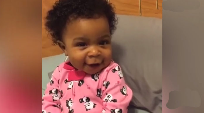 Video of one-year-old girl showing her “mad face” takes the Internet by storm