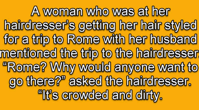Super rude hairdresser gets put in her place by customer’s hilarious comeback