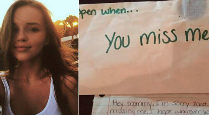 16-year-old girl loses her life in a car accident – Her mom finds letters in her room after her death