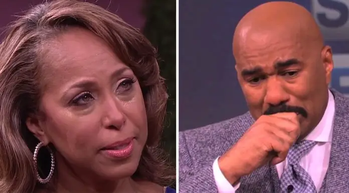 Steve Harvey confesses his love for his wife on national television and we are all touched