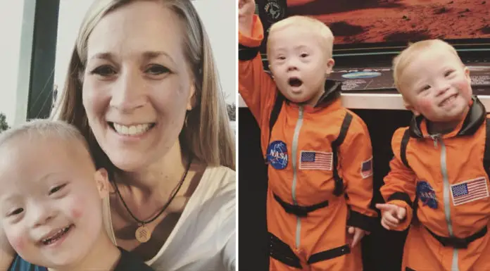 Parents show the upside of having kids with Down Syndrome by sharing incredibly beautiful photos of their twins