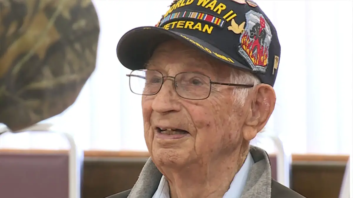 World War II Veteran Celebrates 100th Birthday