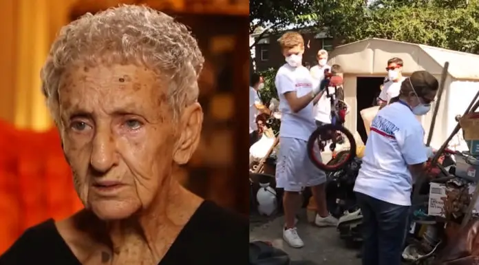 Neighbors report 90-year-old lady for her messy yard instead of helping her clean it – Strangers step in