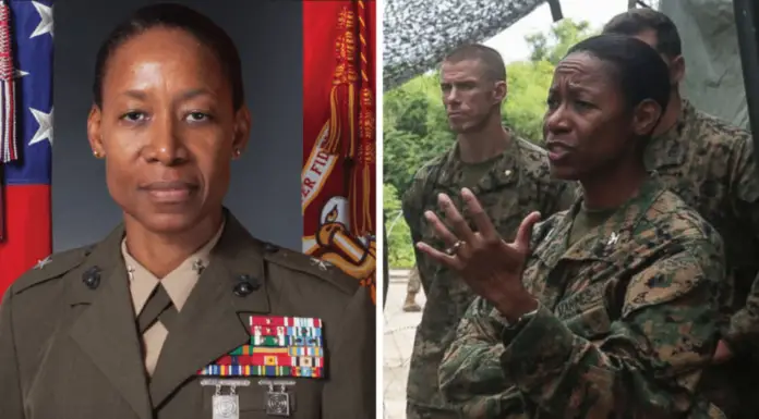 President Trump nominates Marine to be first-ever black female general