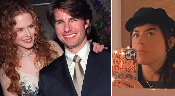 Tom Cruise and Nicole Kidman’s daughter Isabella shares a rare photo of herself