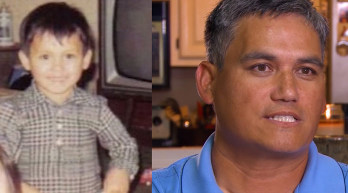 Teenage mother who was forced to give her son for adoption right after giving birth meets him for the first time after five decades