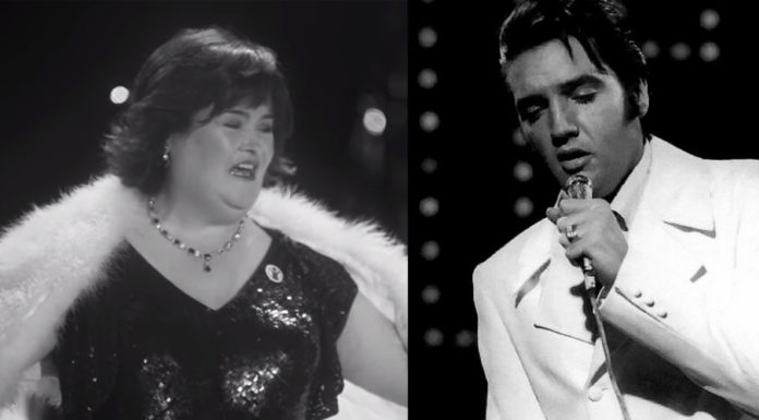 Incredible mash-up of two amazing vocals – Susan Boyle and Elvis Presley