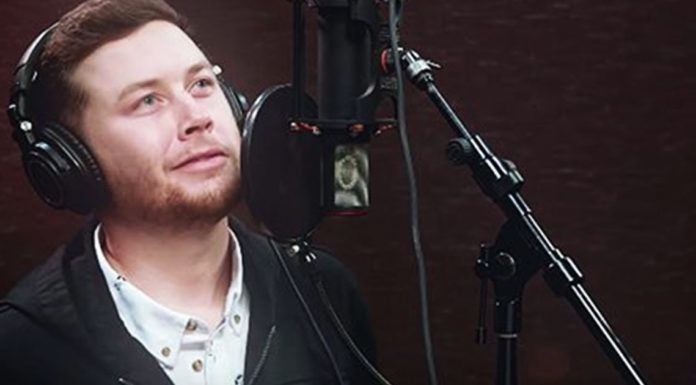 Scotty McCreery and a group of musicians team up for a perfect rendition of “Angels Among Us”