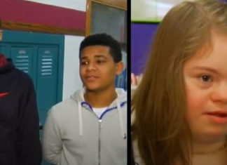 Bullies mock cheerleader with Down Syndrome – basketball players stop the game to step in for her