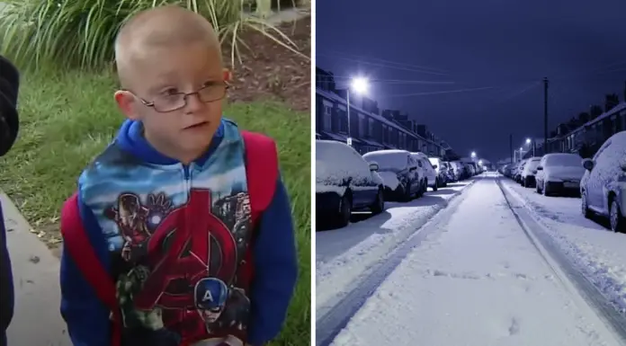 A story of kindness: Neighbor offers ride for a boy forced to walk to and from school for 90 minutes each day