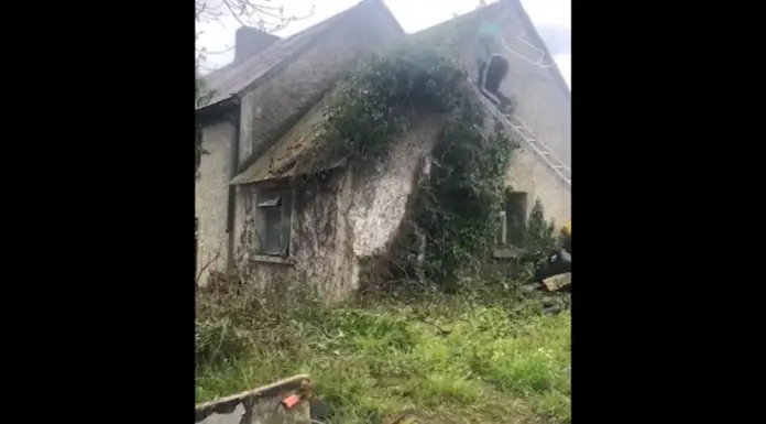 Man transforms 200-year-old Irish cottage into a new, modern home