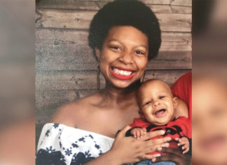 Mother and baby die after she jumps from highway overpass holding him in her arms