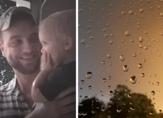 Baby girl gets out in the summer rain for the first time ever and her sweet reaction melts millions of hearts