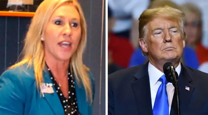 GOP Representative Marjorie Taylor Greene claimed she had Trump’s support after phone call with her “all time favorite POTUS”