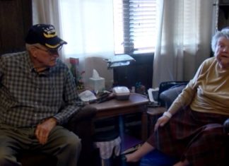 82-year-old veteran fights back and kills home intruder who attacks his wife