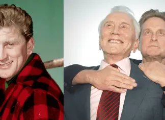 Actor Michael Douglas pays tribute to his late father with a photo and a touching message