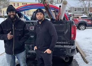 New Jersey plumber and his family drive over 1,700 miles to fix burst pipes in Texas