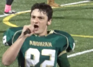 Football player silences entire crowd with his performance of the national anthem before his match