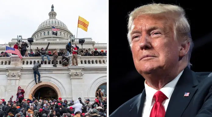 One of Trump’s advisers laughs when asked if former president has any remorse regarding the Capitol riots