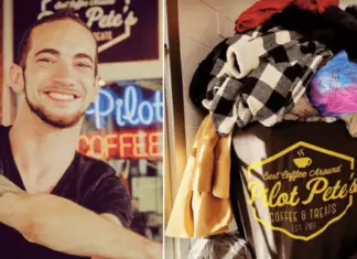 “Pilot Pete’s Coffee & Treats” owner delivers over 6,000 coats with warm cups of coffee to the homeless of Chicago
