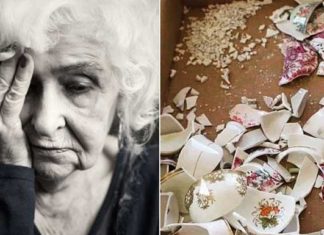 Elderly lady breaks dishes at a store, the manager’s reaction is heartwarming