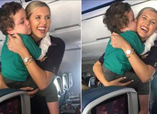 Mom praises how flight attendant handled her autistic son