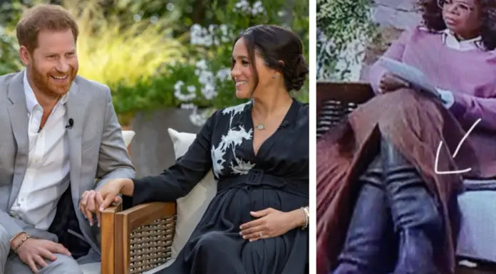QAnon supporters believe Oprah was wearing an ankle monitor during bombshell Harry and Meghan interview