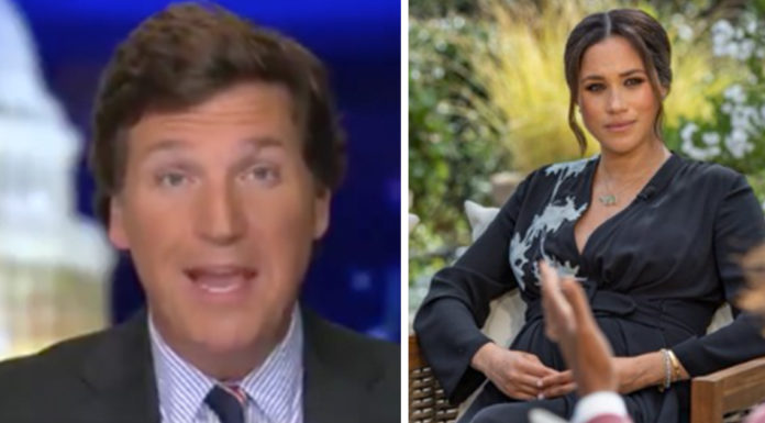 Fox News host Tucker Carlson calls Meghan Markle a “manipulative opportunist”