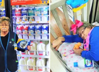 Walmart employee becomes an Internet sensation as she poses with different products to hype sales
