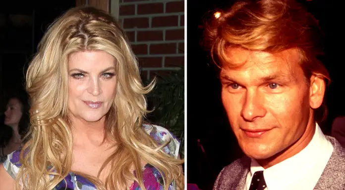 Kirstie Alley reveals she wanted intimate relationship with Patrick Swayze