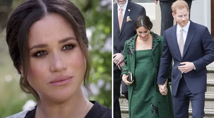 Body language experts claim that Meghan’s hand gestures during Oprah interview show change in her relationship with Harry