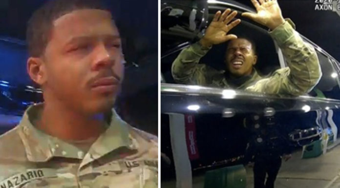 Virginia police officer fired after pepper-spraying an Army lieutenant during traffic stop