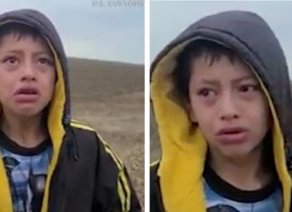 10-year-old migrant left behind by the group asks agent for help and says he’s afraid for his life in a heartbreaking footage
