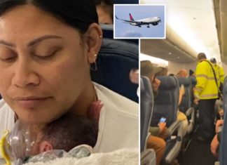 Utah woman who had no idea she was pregnant gives birth on flight to Hawaii
