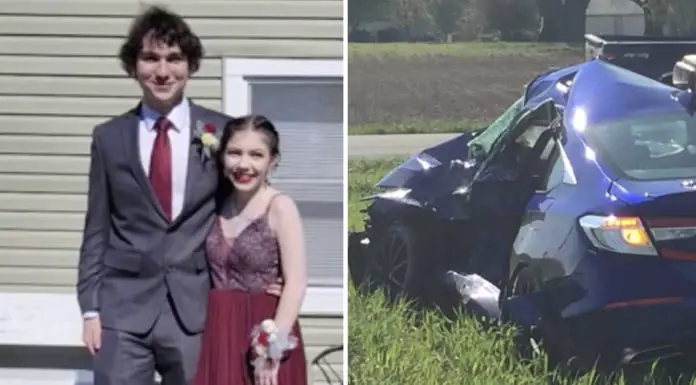 2 high school students lost their lives in a car crash on their way to prom