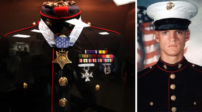 Marine who lost his life in Iraq saving that of his fellow Marines is honored in a new documentary