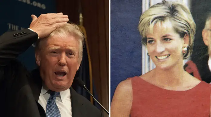 Donald Trump gave Princess Diana “the creeps” after he bombarded her with flowers