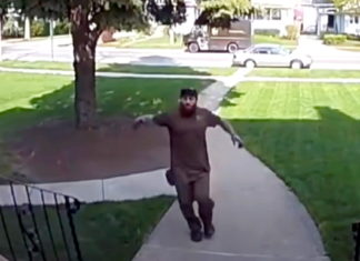 UPS worker saves young boy from being crushed by a huge package