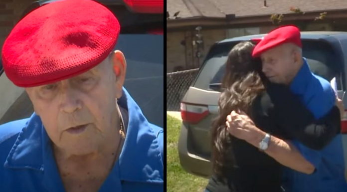 Woman puts together an act of kindness for a 94-year-old veteran who lost $800