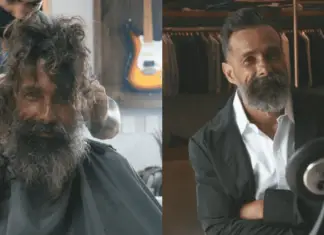 Strangers give a homeless man a makeover and help him reunite with his family who believed he was dead for over 10 years