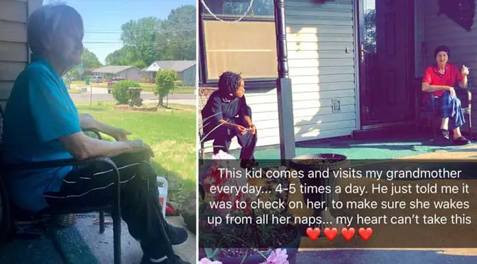 Elderly woman’s relationship with 7-year-old neighbor is real definition of humanity