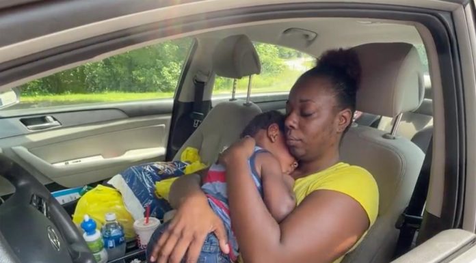Community steps in for a single mother and two young children who have been living in their car