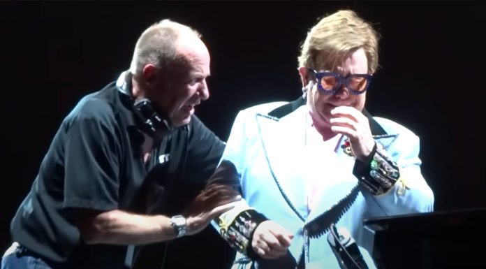 Elton John focused on his health and has gotten fit during lockdown after walking off stage