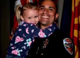 Officer adopts 4-year-old girl he helped while working on a child abuse case