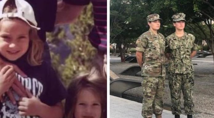 Two sisters rescued from a Pentagon childcare on September 11, 2001, are now both serving in the military