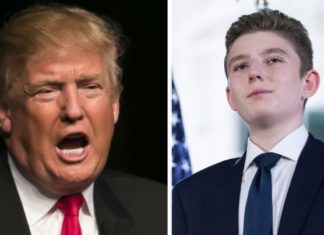 Barron Trump thought Donald Trump was “too tough” on Joe Biden during presidential debate